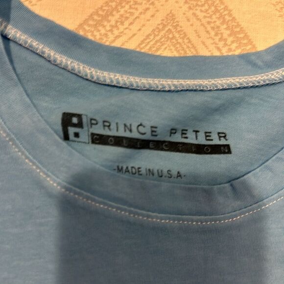 Prince Peter Collection Light Blue & White Ombré T-Shirt - Picture 4 of 6